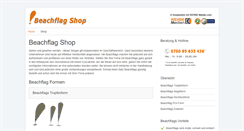 Desktop Screenshot of beachflagshop.net